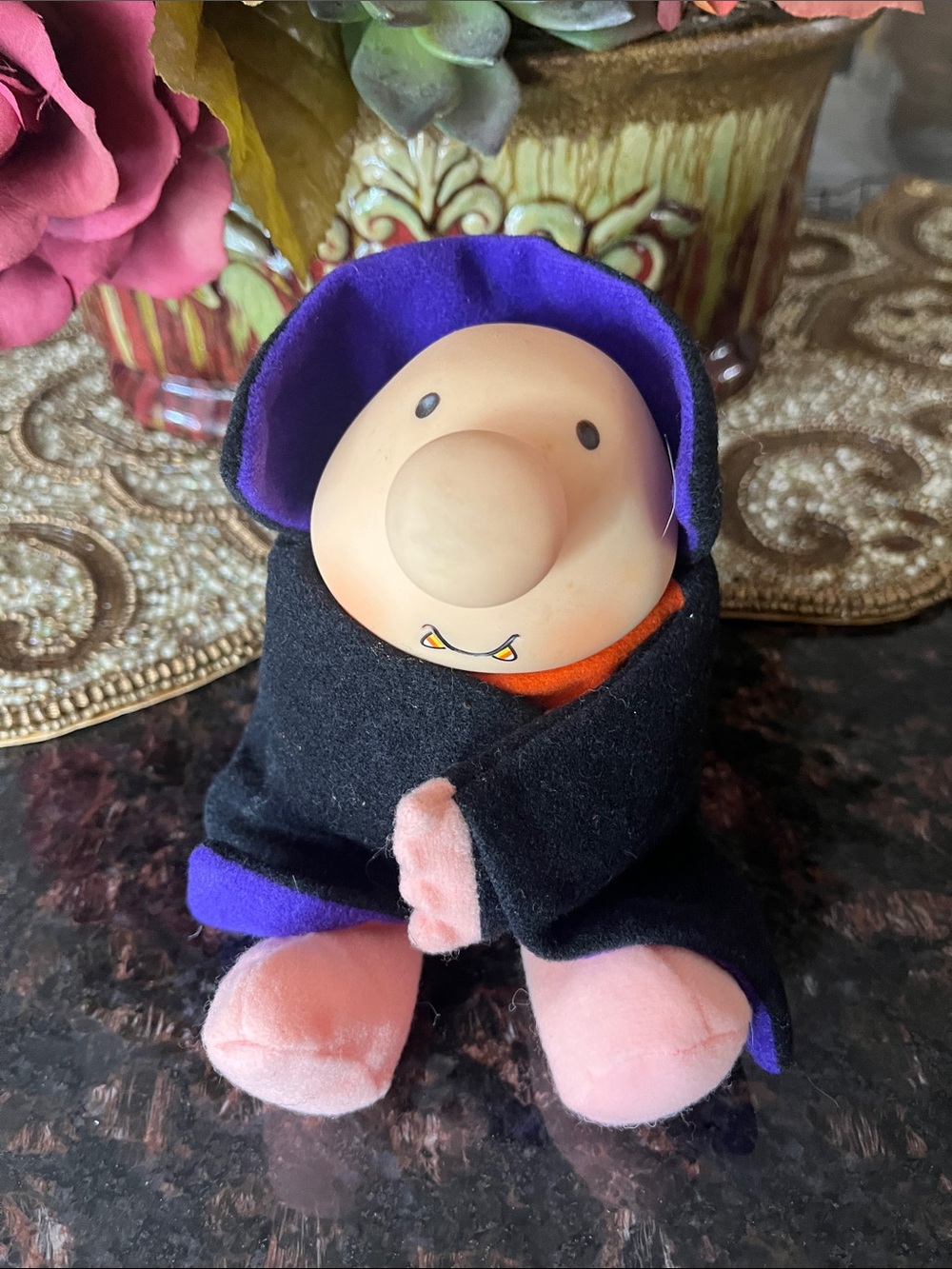 Vintage 1993 ZIGGY Plush Vampire Doll Toy